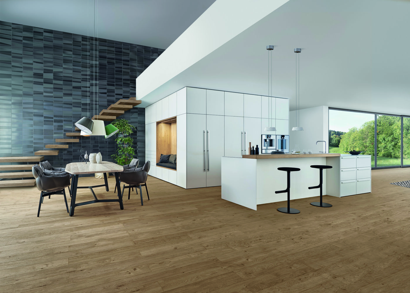 LEICHT Küche weiss modern weisse LEICHT Küche St.Gallen